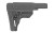Leapers, Inc. - UTG UTG PRO, Mil-spec Stock Kit, Black Finish, Fits AR-15, Compact Size, Includes Cheek Rest Plus Removable Extended Cheek Rest Insert, Rubberized Butt Pad, Mil-spec Extension Tube, Buffer, Buffer Spring, Receiver End Plate and Castl