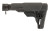 Leapers, Inc. - UTG UTG PRO, Mil-spec Stock Kit, Black Finish, Fits AR-15, Compact Size, Includes Cheek Rest Plus Removable Extended Cheek Rest Insert, Rubberized Butt Pad, Mil-spec Extension Tube, Buffer, Buffer Spring, Receiver End Plate and Castl