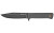 Cold Steel SRK Compact, Fixed Blade Knife, SK-5 with Black Tuff-Ex Finish, Plain Edge, 5" Blade CS-49LCKD