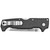 Cold Steel SR1 Lite Tanto Point, Folding Knife, 8Cr13MoV Steel, Plain Edge, 4" Blade CS-62K1A