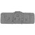 Bulldog Cases Tactical, Double Rifle Case, Seal Gray, Nylon, 37" BDT60-37SG