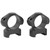 Konus Medium 1" Steel Ring Mounts, Weaver/Picatinny, Ring, Matte Black, Fits Up To 40mm Objective Lens 7401