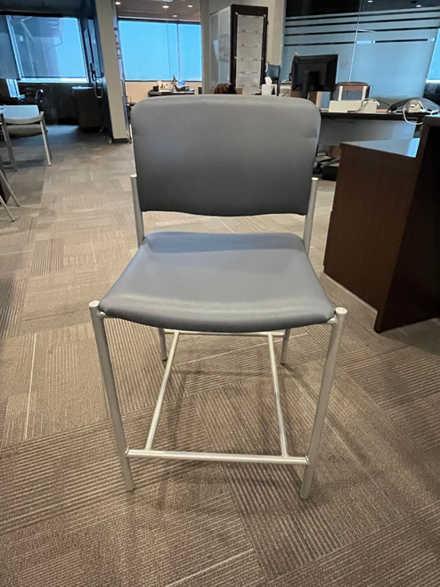Gray Padded Stool (Pickup Only – Life.Church Central Office)