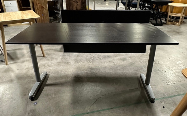 Large Dark Wooden Desk