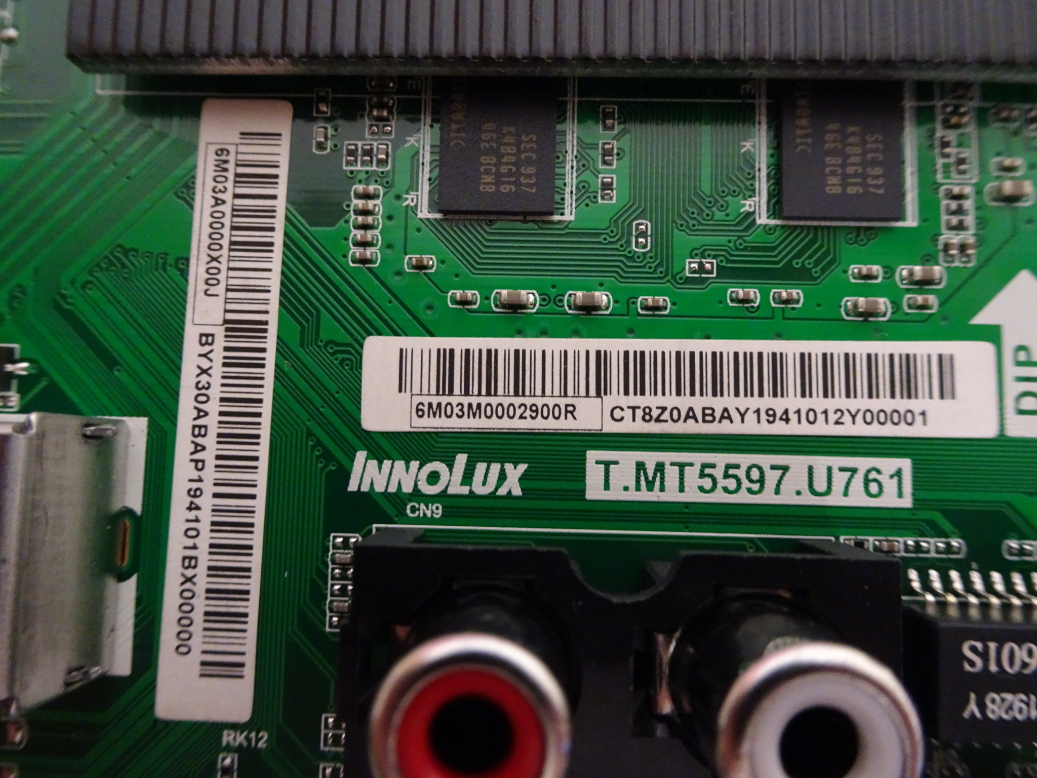 Vizio V505 G9 Liaixxvv Main Board T Mt5597 U761 6m03a0000x00j 6m03m0002900r Thetvchopshop