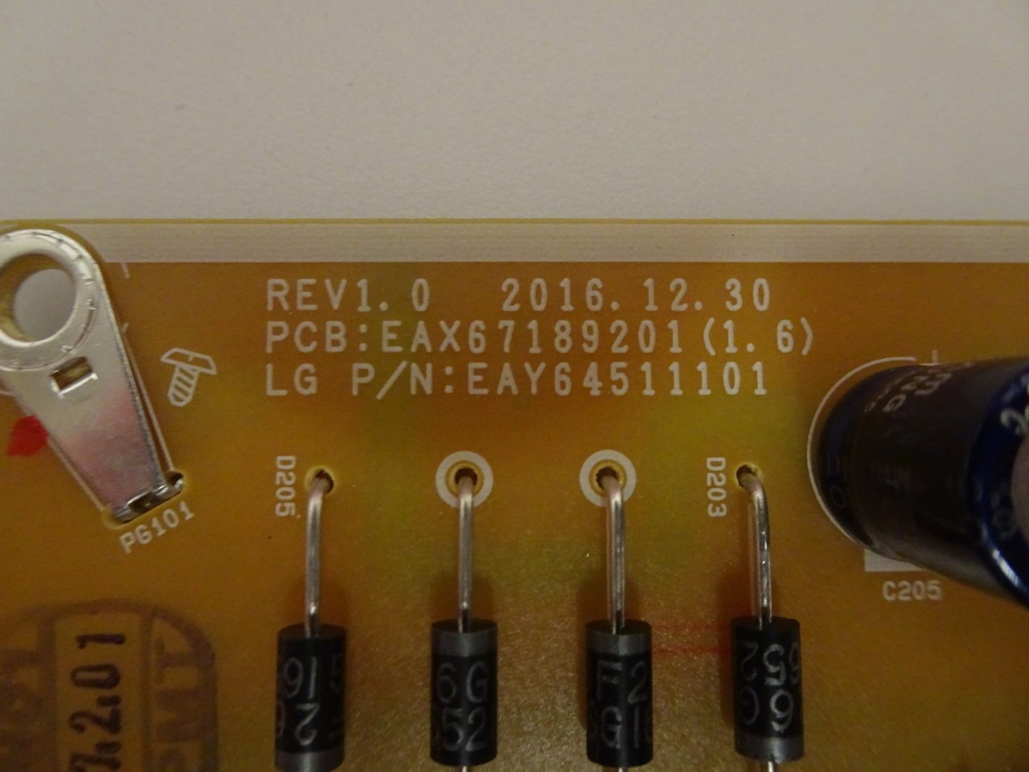 LG 49UJ6300 Power Supply EAY64511101