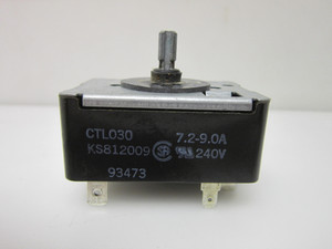 GE JSP38GS4BG Oven Infinite Control Switch Assembly WB23M23