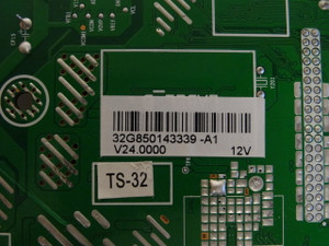 RCA LED32E30RH Main Board (JUCY.820.00155210) 32G850143339-A1-BROKEN TUNER