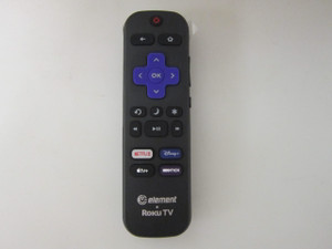 Element E4AA65R Netflix Disney+ AppleTV+ HBOMAX Roku Remote 3226001216-NEW
