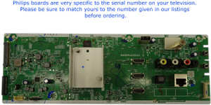 Philips 65PFL4864/F7W (ME3) Main Board ADD8NMMA-001 (BADDRAG0201 Z, DD8N)