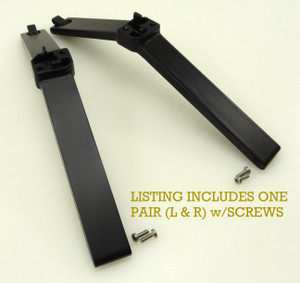 Toshiba 65C350LU LT-1892-21-A / LT-1892-22-A Legs - Used w/Screws