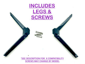 New Roku 40R2A5R 0090810721(PA2116891/98) Legs w/Screws