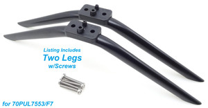 New Philips 70PUL7553 68-600M8F Legs w/Screws