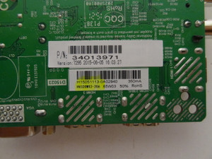 Westinghouse WD32HT1360 Main Board / Power Supply HV320WHB-N80 H15051113