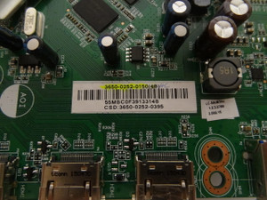 Sharp 3650-0252-0150 Main Board for LC-50UB30U