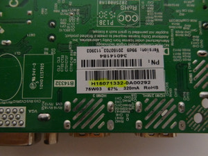 Element ELEFT436 Main Board / Power Supply T430HVN01.0 H15071332