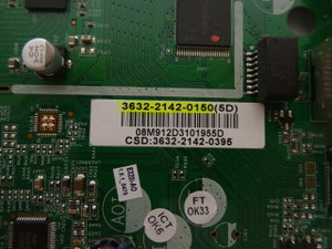 Vizio E320I-A0 Main Board (0171-2271-4865) 3632-2142-0150