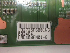 Vizio D40u-D1 T-Con Board (15YFU11APCMTA3V0.0) LJ94-32725F