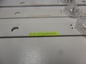 Vizio LED Backlight Strip Set - (IC-B-VZAA39D690) - 0981-0100-3125/3126/3127