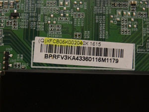 Vizio E32H-D1 Main Board (715G7740-M01-B00-005T) 756TXFCB06K0020