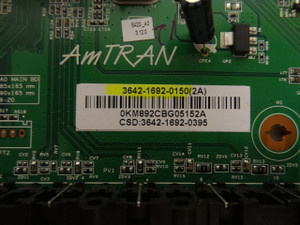 Vizio E420I-A0 Main Board (0171-2272-0150) 3642-1692-0150