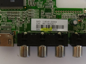 Westinghouse DW39F1Y1 DW39F1Y1-A Main Board 33H0349 Version 1