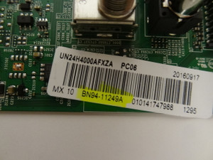 Samsung UN24H4000AFXZA Main Board - (BN97-11531A) - BN94-11249A