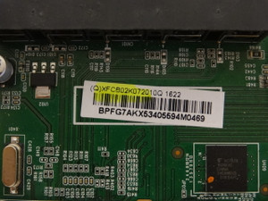 Vizio D32H-D1 Main Board (XFCB02K0720) 756TXFCB02K0720