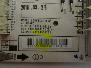 LG OLED65CP-U Power Supply (EAX67066101) EAY64508703