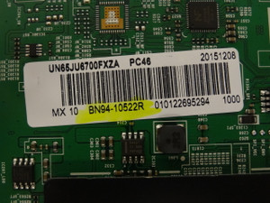 Samsung UN65JU6700FXZA Main Board BN97-10062C BN94-10522R