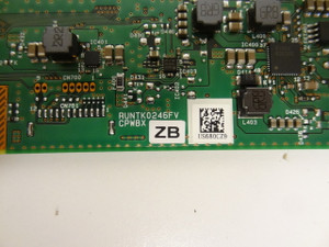 Vizio E60-E3 E60U-D3 T-Con Board (CPWBX0246FVZB) RUNTK0246FVZB