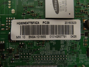 Samsung HG50NE477SFXZA Main Board (BN97-09386S) BN94-10166S