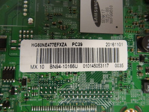 Samsung HG60NE477EFXZA Main Board (BN97-09386U) BN94-10166U