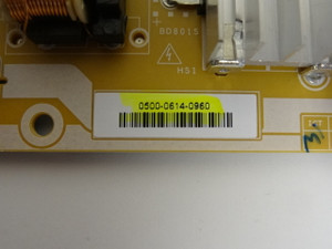 Vizio E55-D0 Power Supply Board (PSLL161B05M) 0500-0614-0960