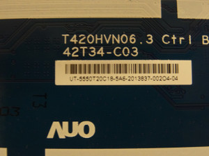 Kenmore 348.71385610 T-Con Board (T420HVN06.3) 55.50T20.C18