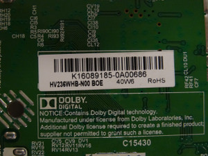 Proscan PLEDV2488A-E Main Board (HV236WHB-N00, TP.MS3393.PA506) K16089185
