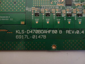 LG 47WV50BR-BL LED Driver (KLS-D470B0AHF80 B) 6917L-0147B