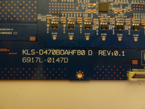 LG 47WV50MS-B LED Driver (KLS-D470B0AHF80 D) 6917L-0147D