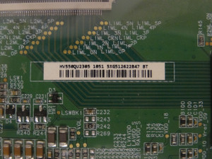 Sceptre E558BV-FMQR T-Con Board (47-6021029) HV550QU2305