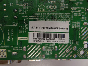 Westinghouse WD28HC1160 Main Board (ST275A01-4, TP.MS3393.PB851) H15061262