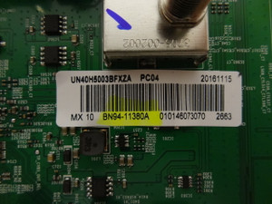 Samsung UN40H5003BFXZA Main Board (BN97-11859A) BN94-11380A