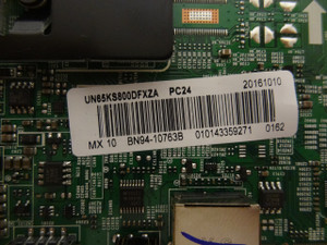 Samsung UN65KS800DFXZA Main Board (BN97-10625W) BN94-10763B