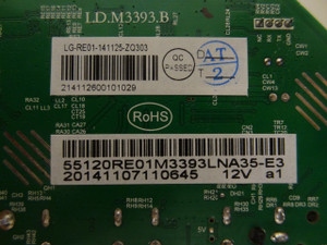 RCA LED55C55R120Q Main Board LG-RE01-141125-ZQ303 55120RE01M3393LNA35-E3