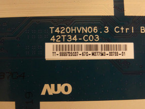 Westinghouse DWM55F1G1 T-Con Board (T420HVN06.3) 55.55T23.C07