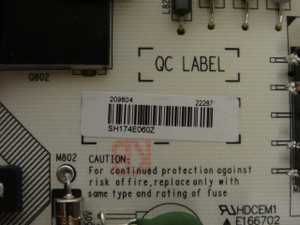 Hisense 55DU6500 / Sharp LC-55P7000U Power Supply (HLL-5260WB) 209804