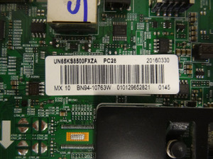 Samsung UN65KS8500FXZA Main Board (BN97-10625X) BN94-10763W