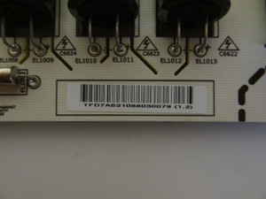 LG 98LS95A-5B Slave Power Supply Board (LGP98I-14UHD) EAY63108803