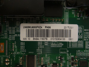 Samsung UN65MU9000FXZA Main Board (BN97-12597C) BN94-11607B