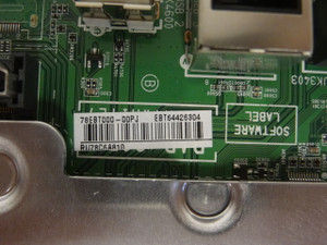 LG 55UJ6300-UA Main Board (NC550DGG-AAFX3, EAX67146203) EBT64426304