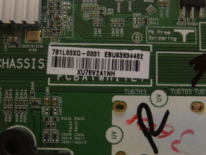 LG 43LJ5500-UA BUSYLJM Main Board (NC430DUE-AAFX1, EAX67148704) EBU63934402
